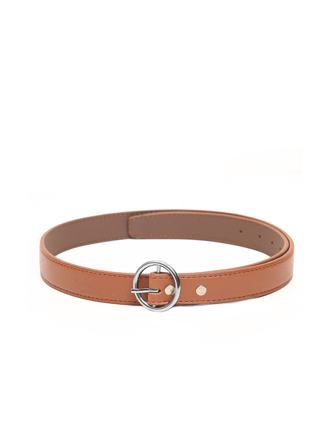 Calvadoss Women Tan Brown Belt