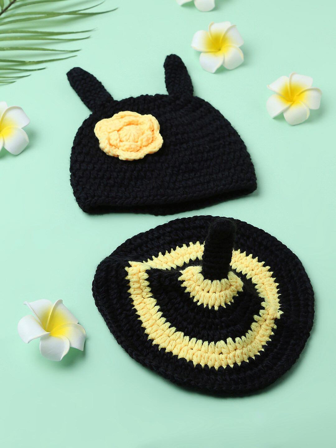 Babymoon Unisex Kids Black Bee Newborn Photoshoot Props