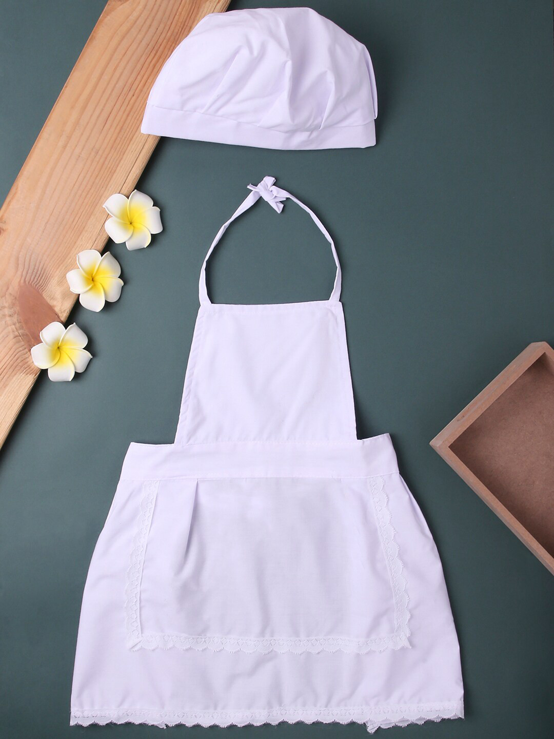 Babymoon Infants White Chef Photography Shoot Props Costume
