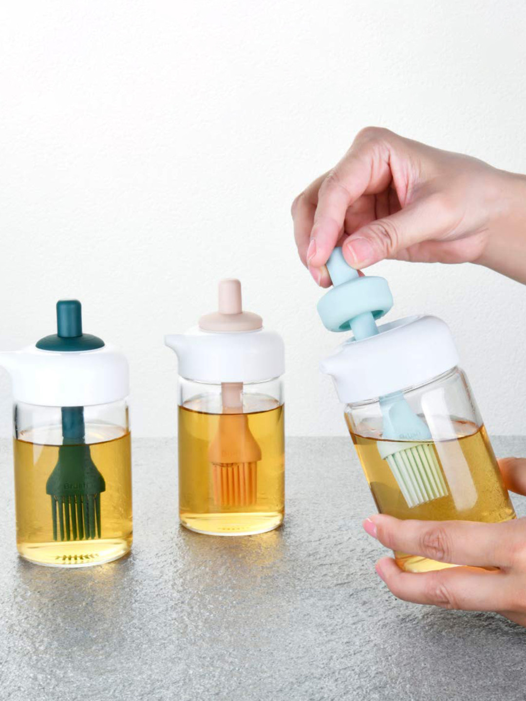 Femora Transparent Borosilicate Glass Cannister 200 Ml