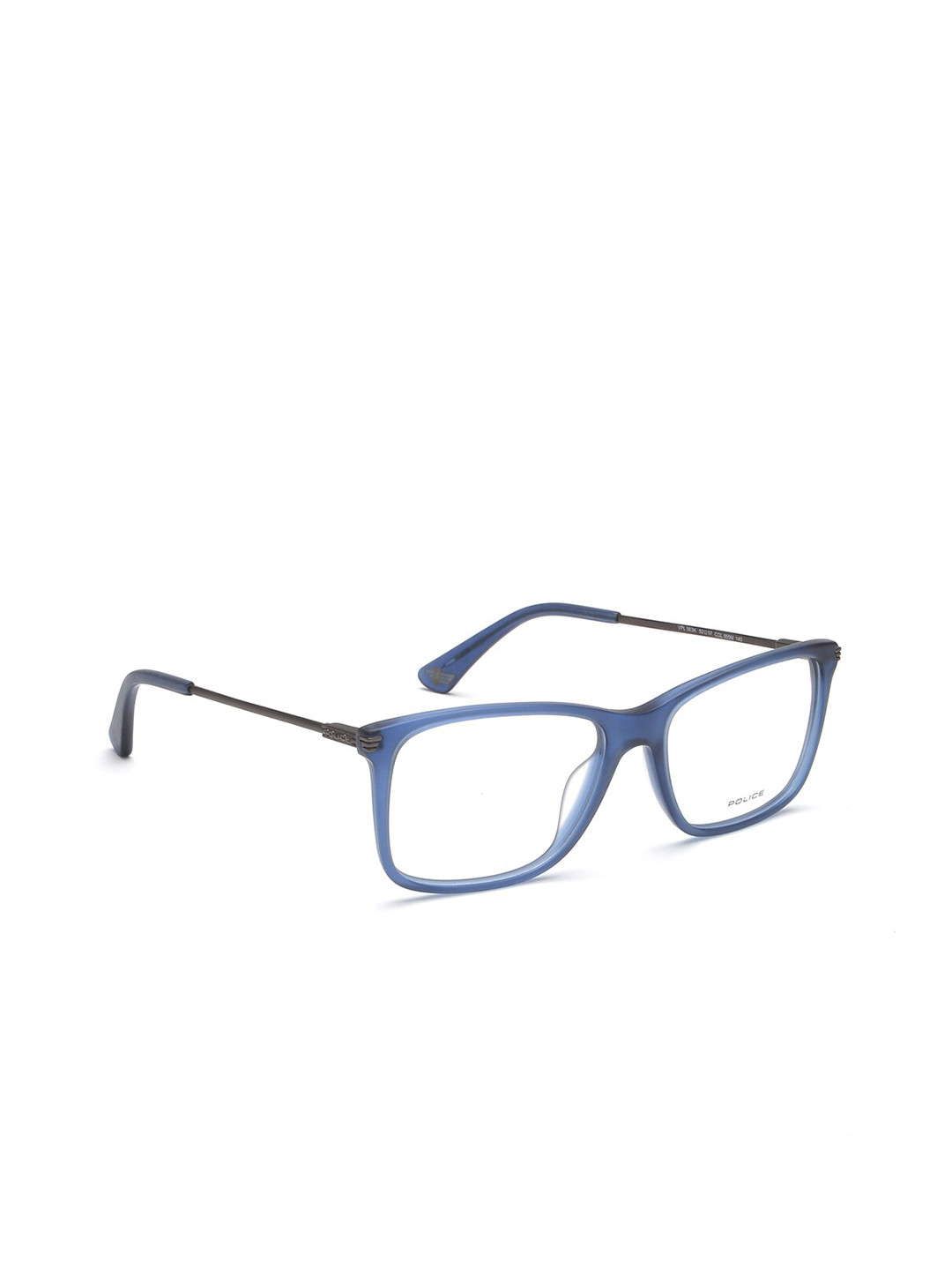 Police Men Blue Full Rim Rectangle Frames VPL563K52955MFR