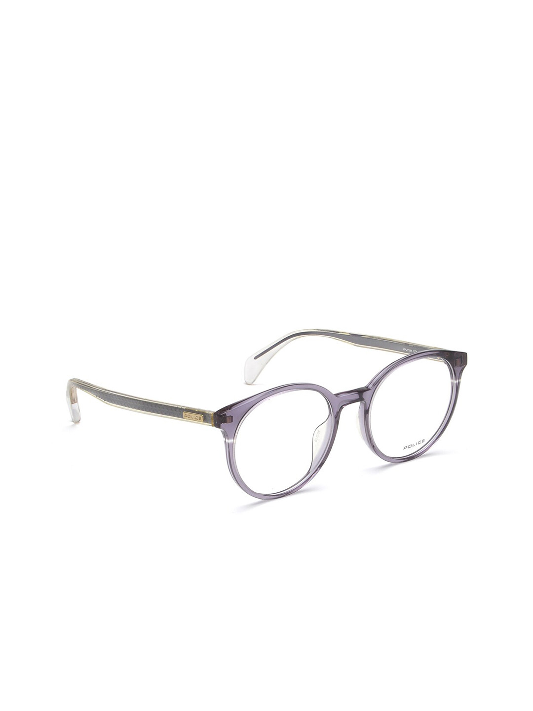 Police Women Purple Full Rim Round Frames