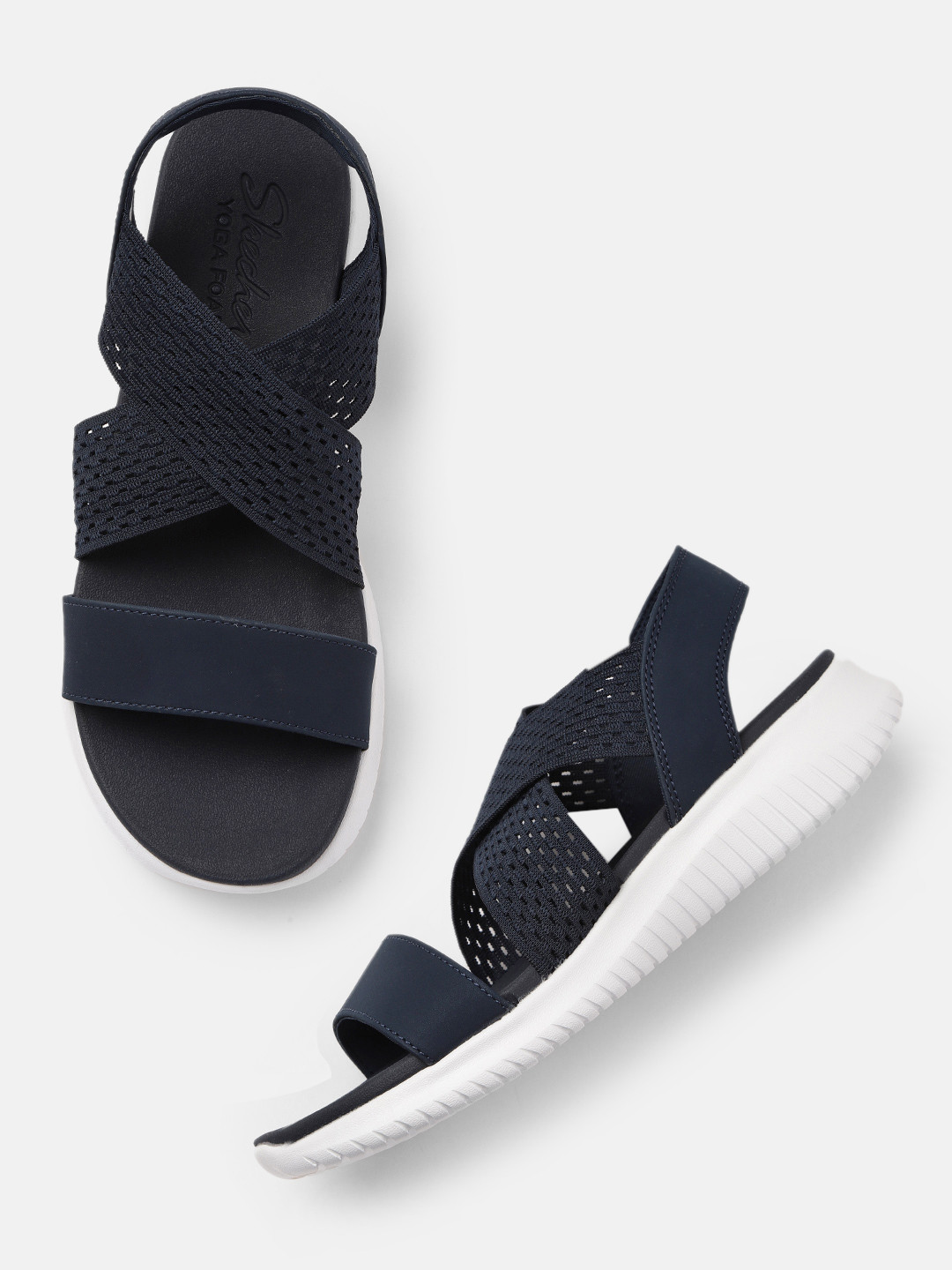 Skechers Women Open Toe Flats