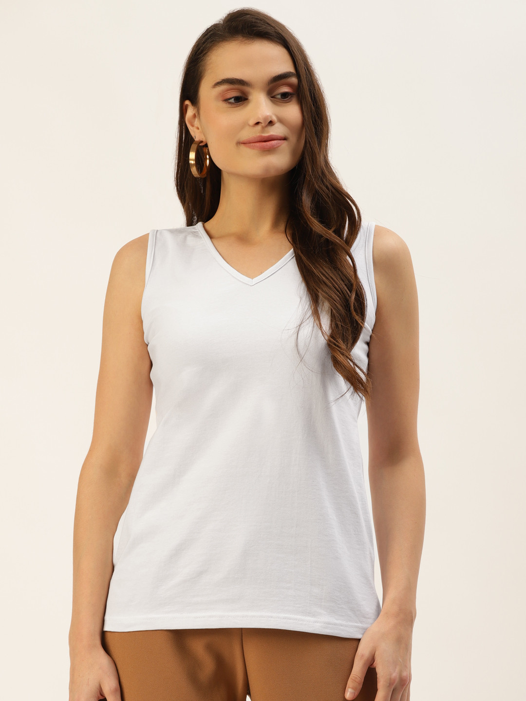 BRINNS White Solid Top