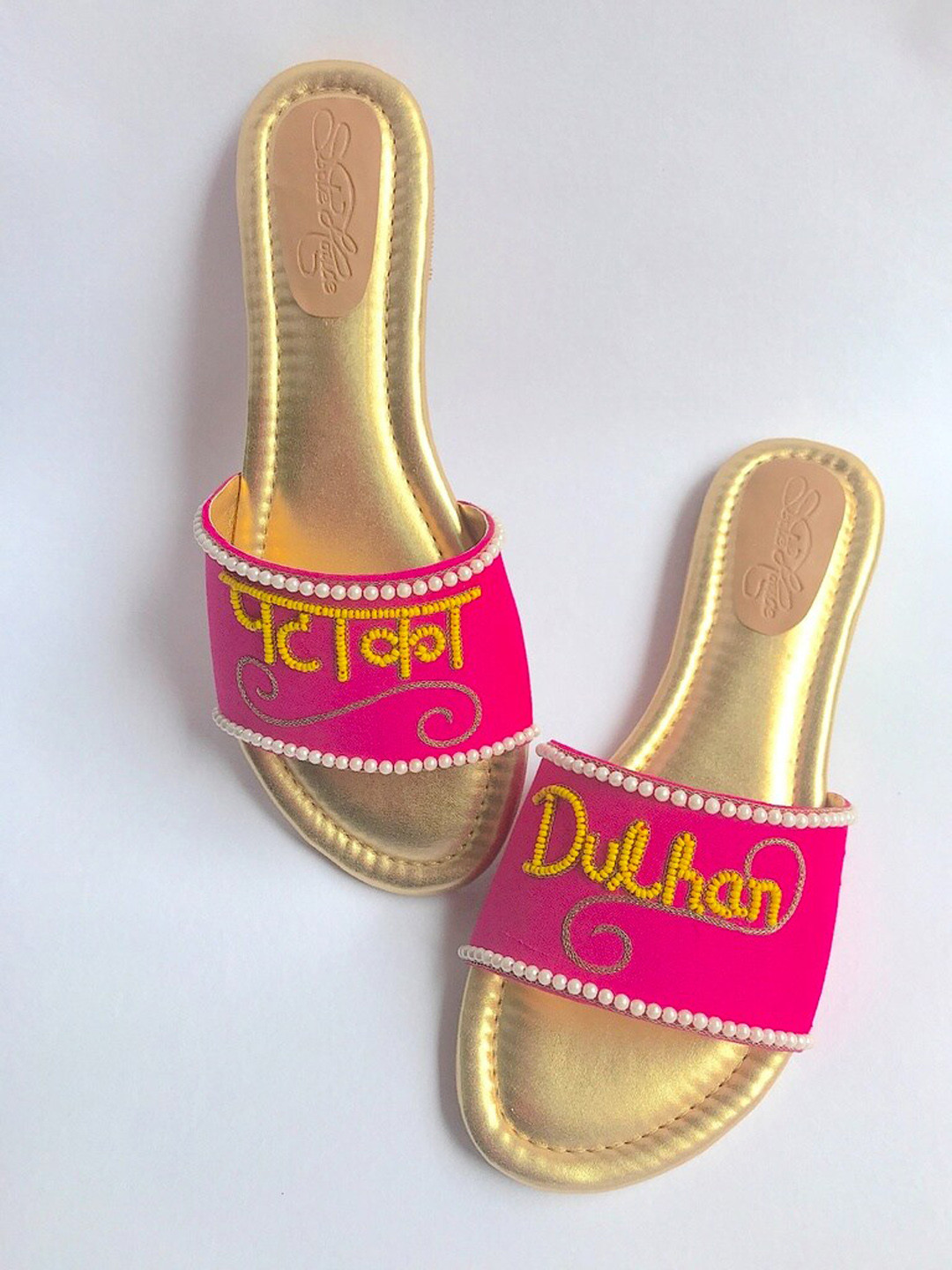 Sole House Women Pink Open Toe Flats