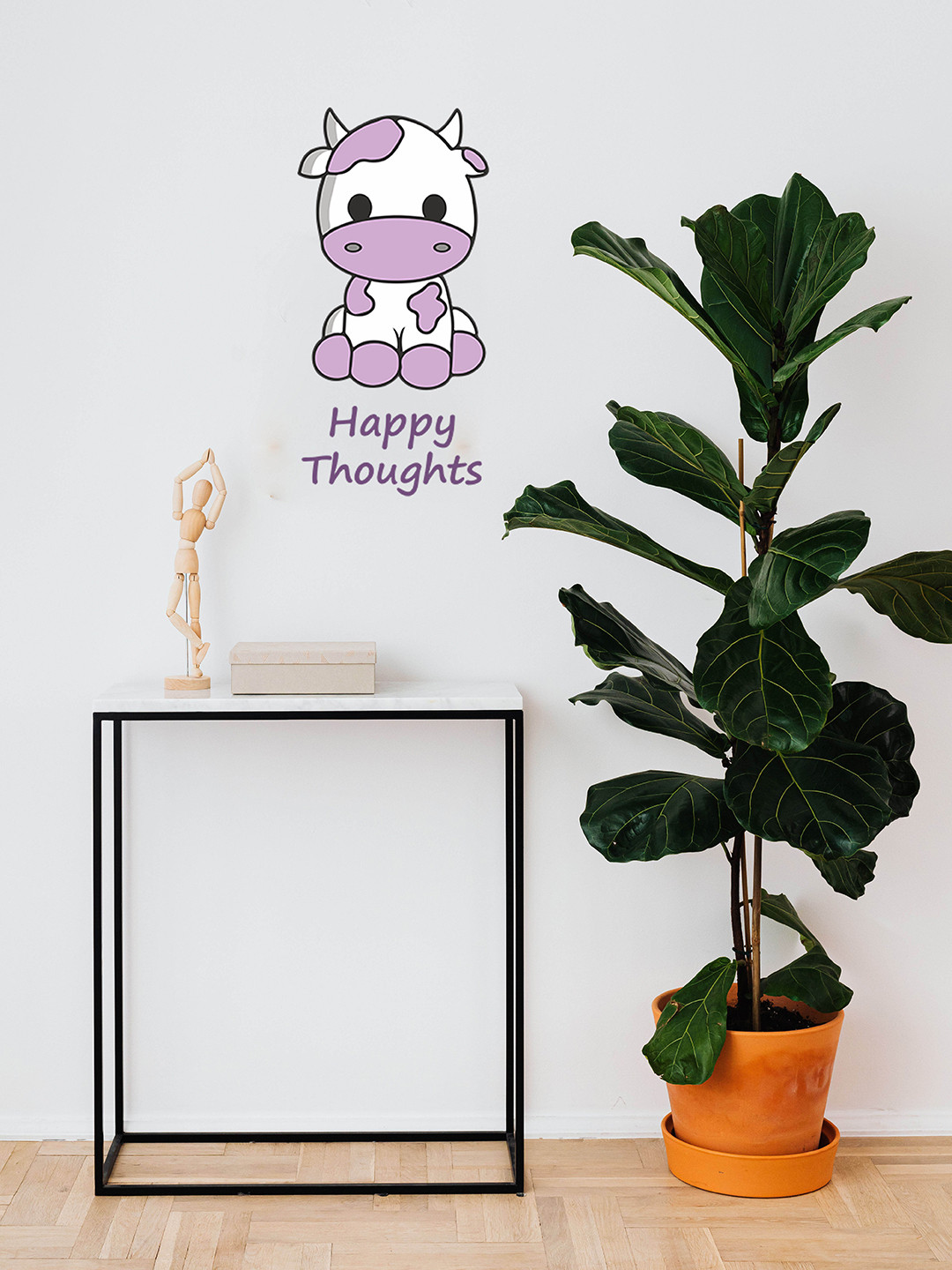 RANGOLI Kids Happy thoughts Wall Sticker