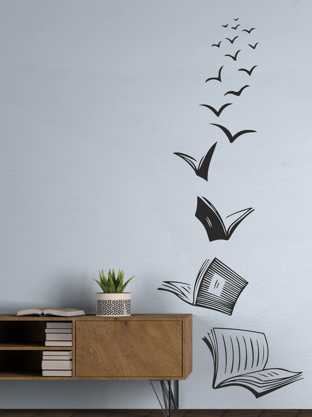 RANGOLI Kids Black BOOK OF IDEAS Wall Decals and Stickers