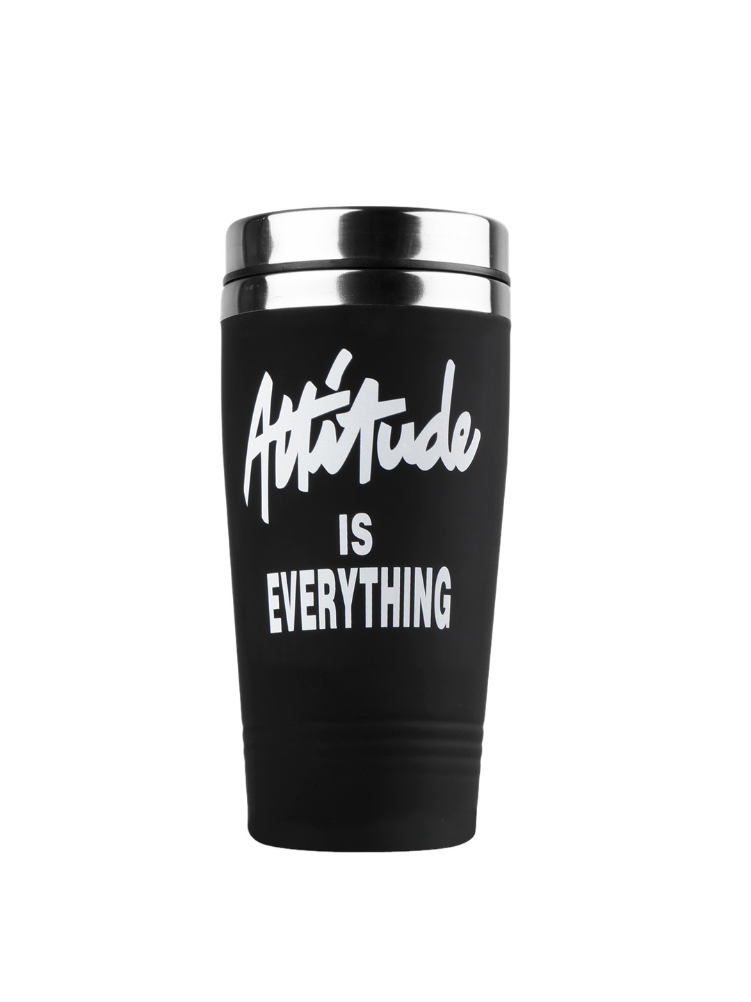 Archies Black & White Printed Stainless Steel Sipper Water Bottle