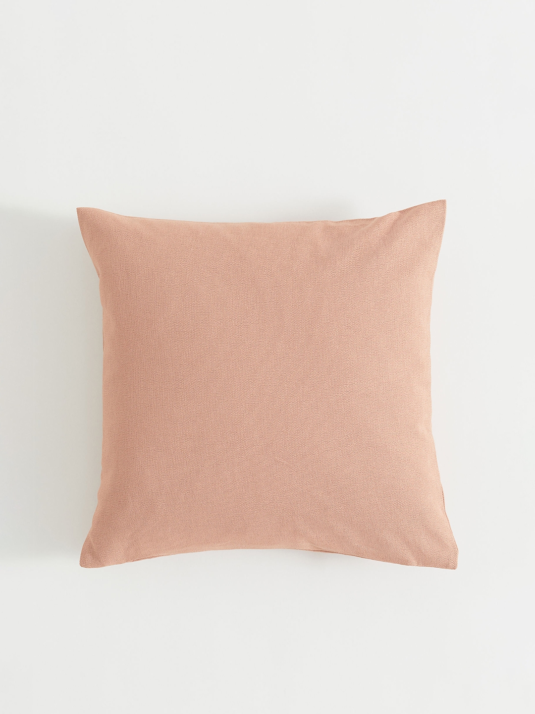 H&M Orange Cotton Canvas Cushion Cover