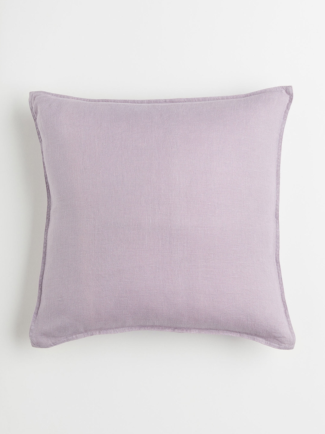 H&M Purple Washed Linen Cushion Cover