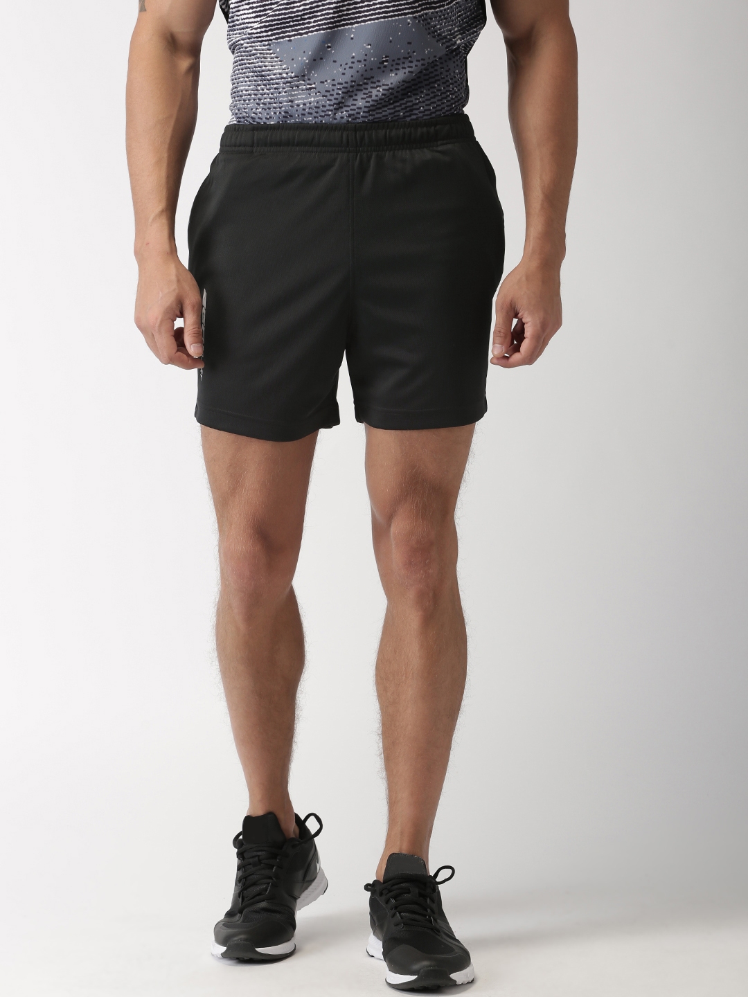 Buy 2GO Men Black Solid Running Sports Shorts Shorts for Men