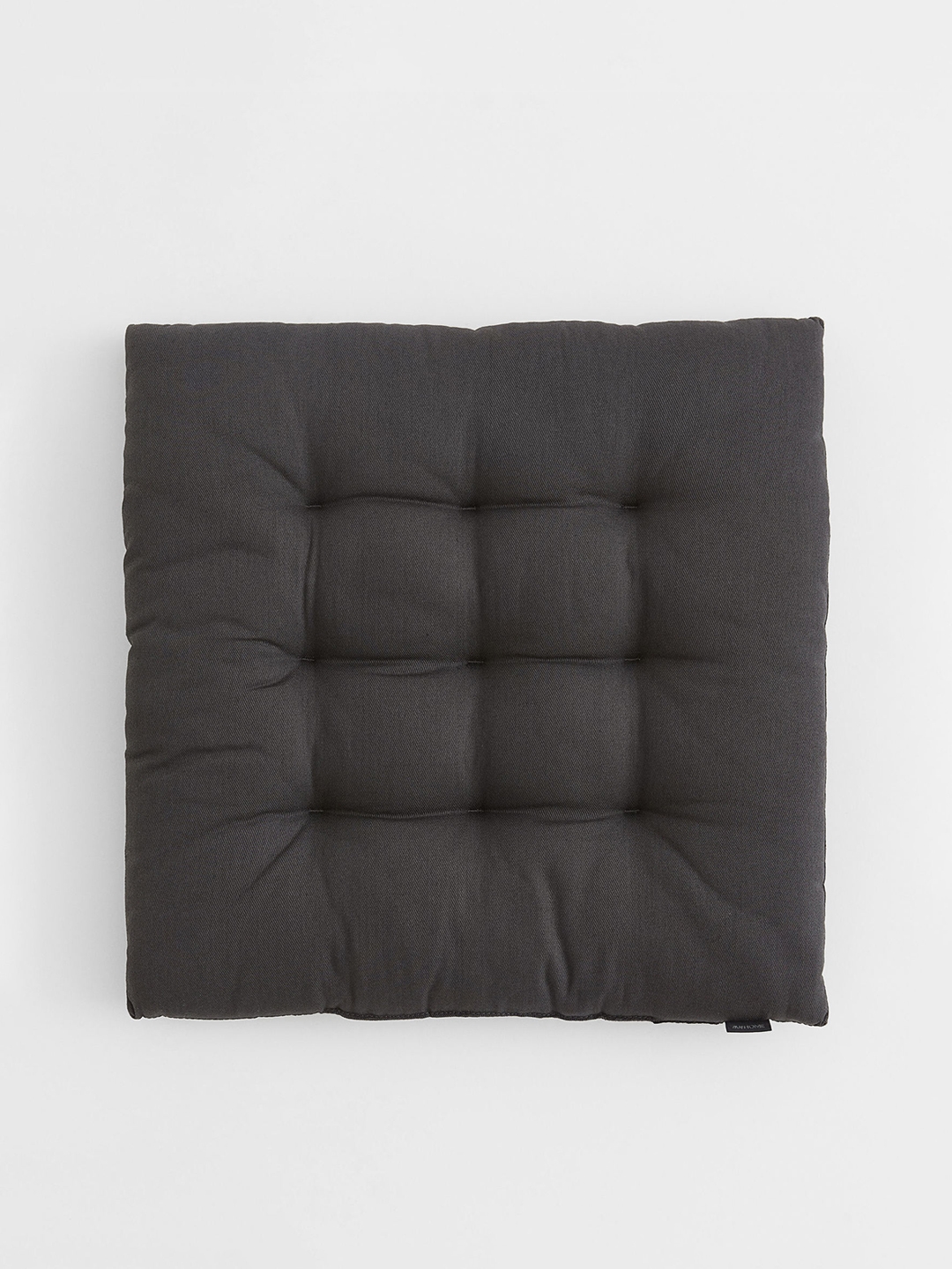 H&M Grey Twill Seat Cushion