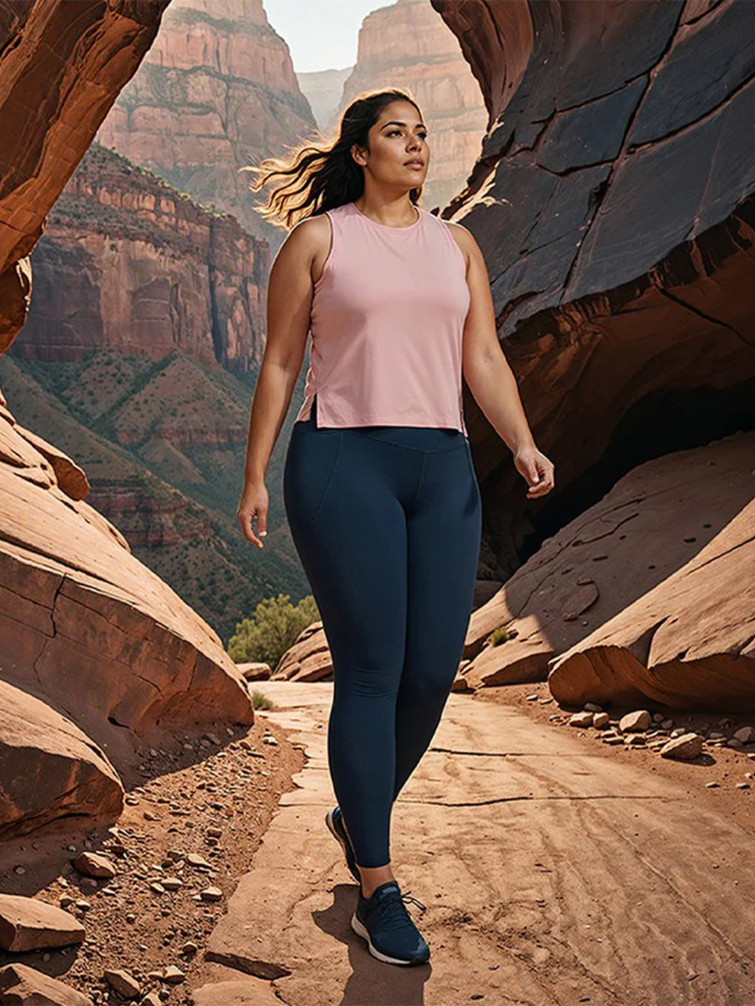 Blissclub Women Navy Super Stretchy & High Waisted The Ultimate Leggings