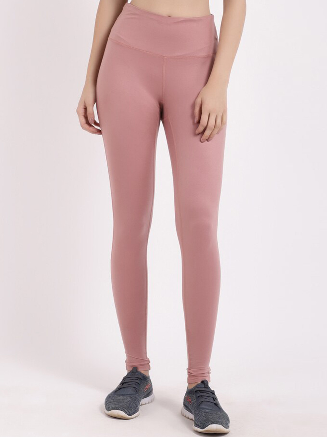 STUDIOACTIV Women Rose Pink Solid Tights