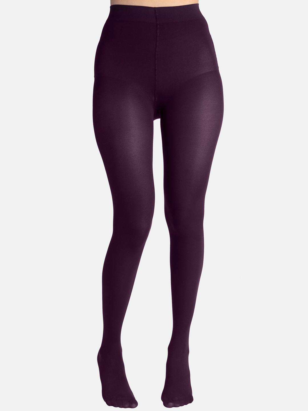 Theater Women Purple Solid Stockings