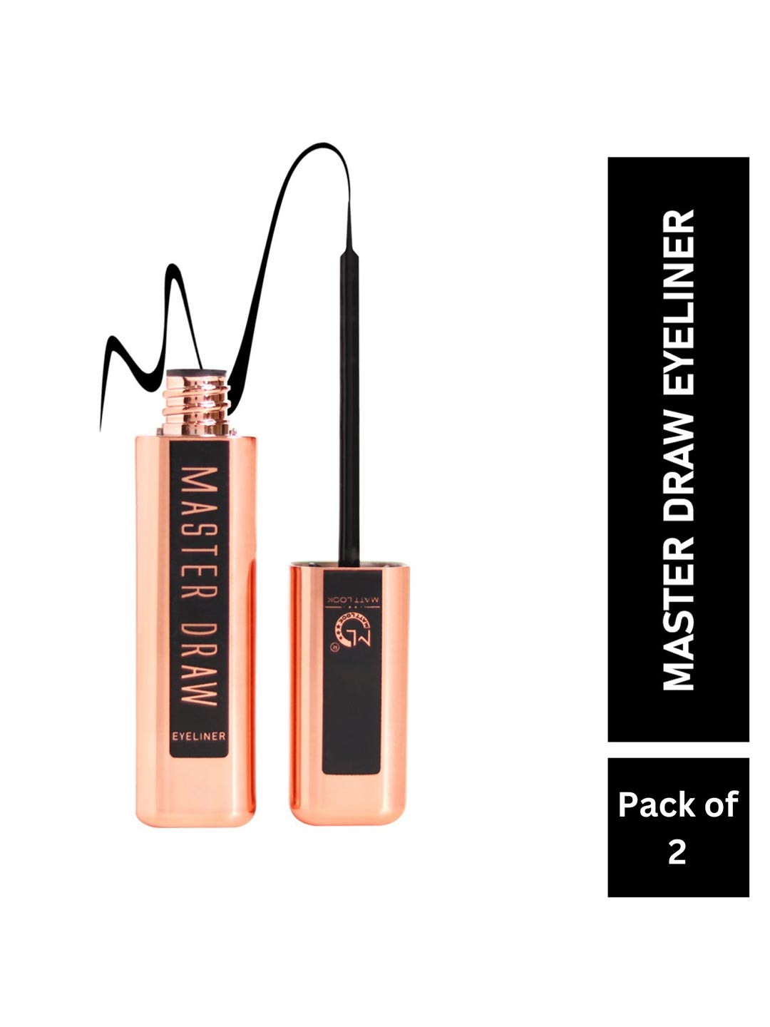 MATTLOOK Set of 2 Master Draw Eyeliner - Black