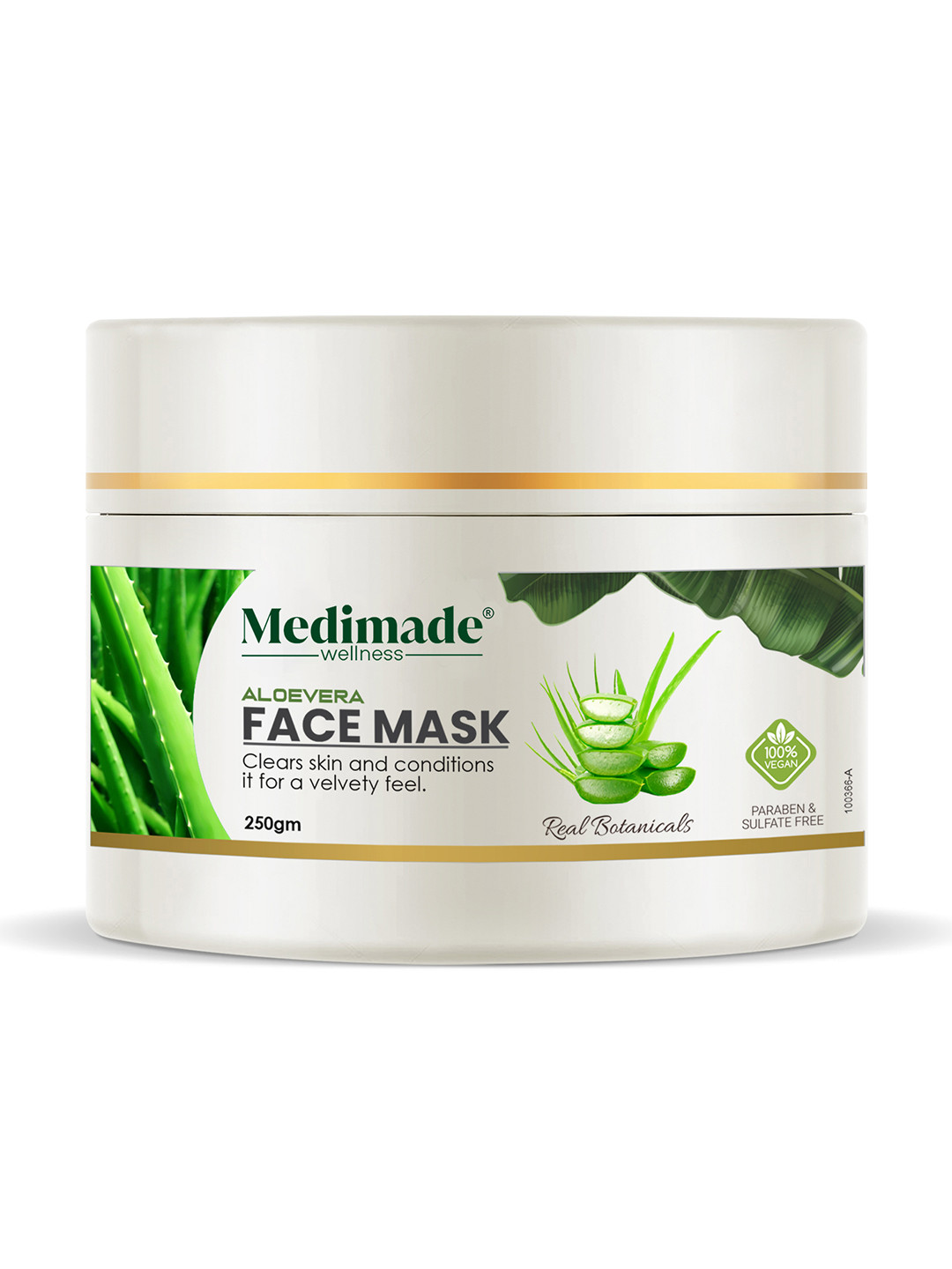 Medimade Wellness Real Botanicals Aloe Vera Face Mask - 250 g