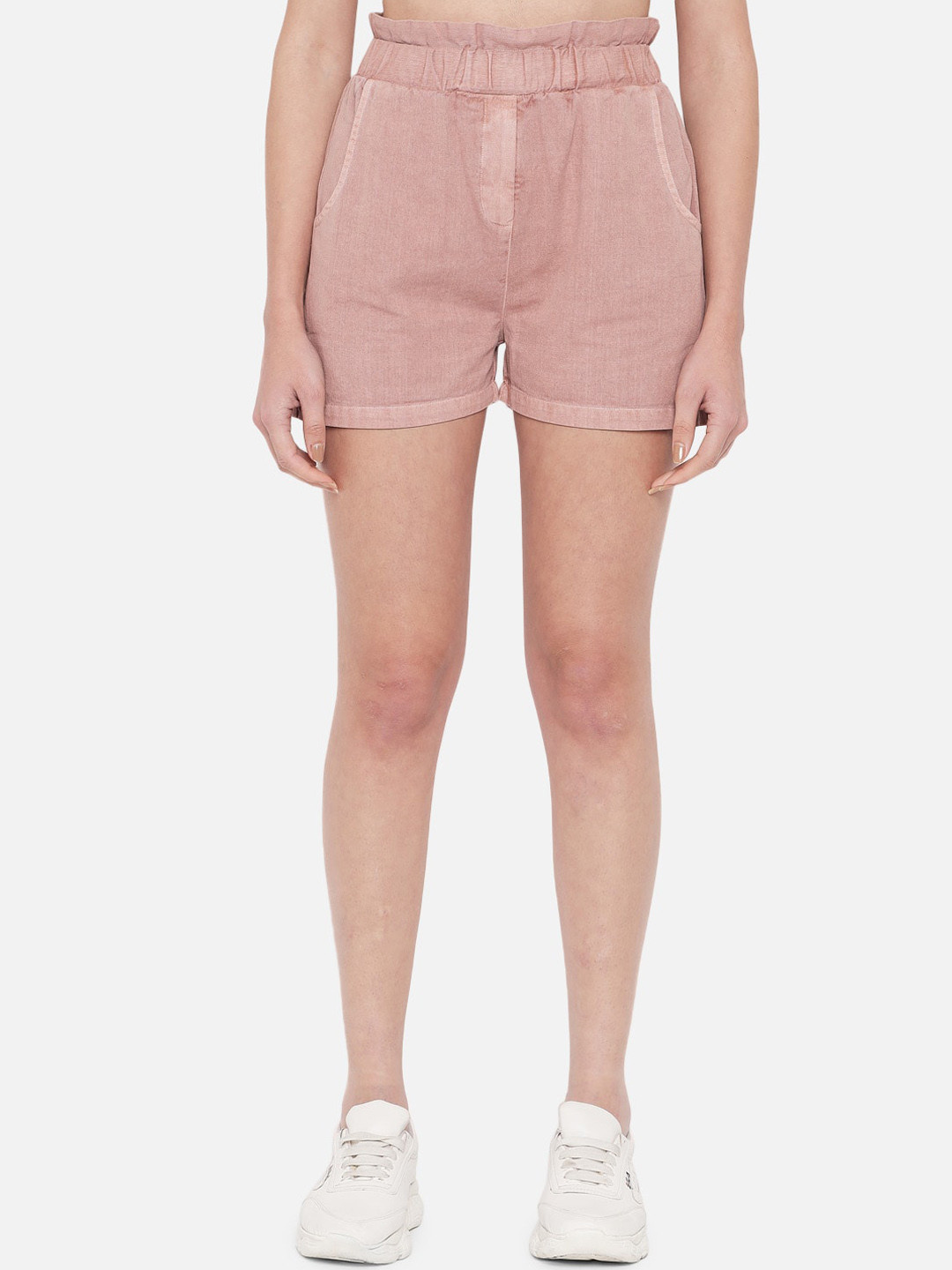 Orchid Blues Women Rose e-Dry Technology Pure Cotton Shorts