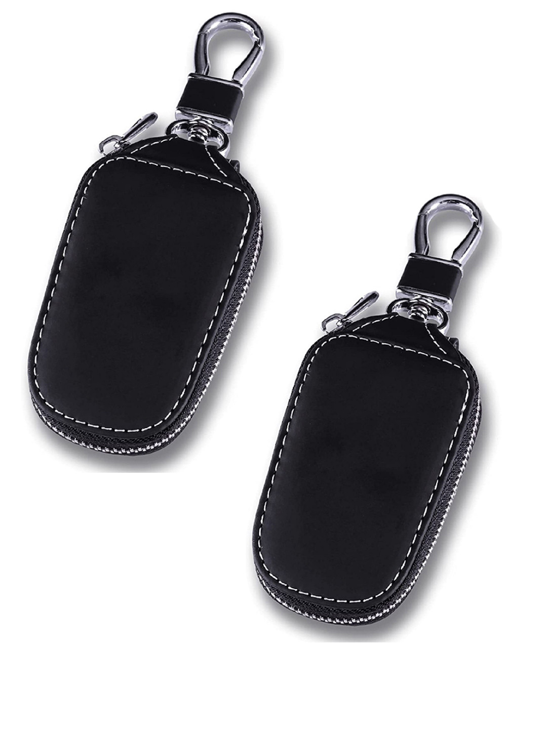 CONTACTS Pack Of 2 Textured Car Remote Key chain