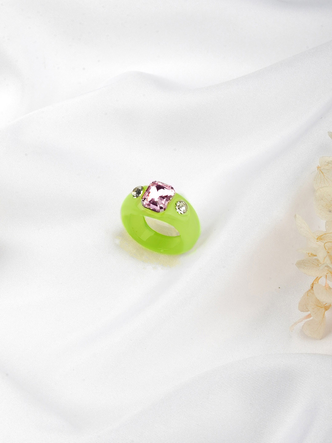 BEWITCHED Mel Rhinestone Studded Finger Ring