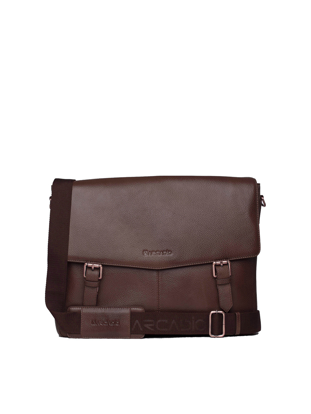 ARCADIO Brown Laptop Bag