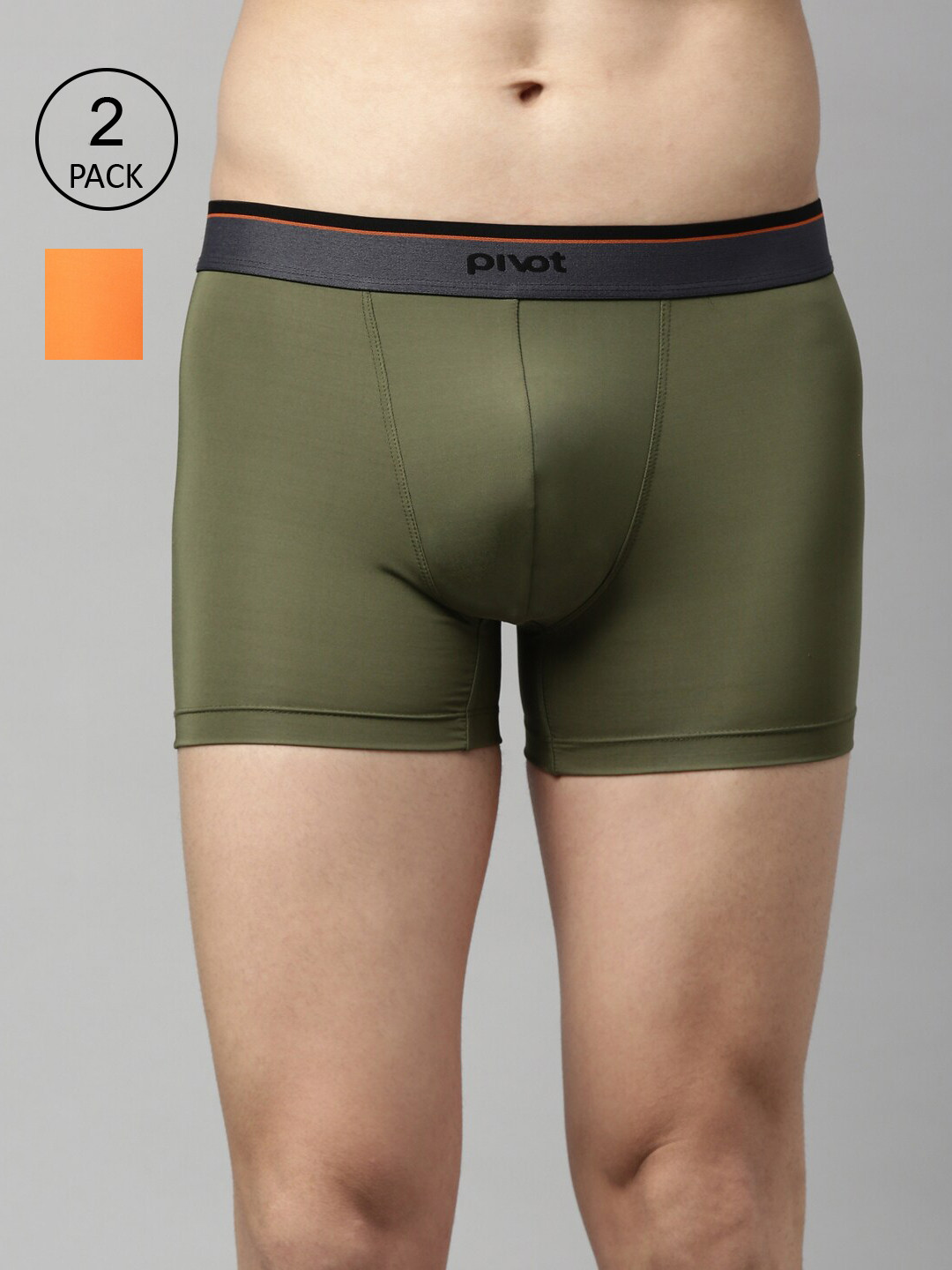 pivot Men Assorted Pack of 2 Trunks