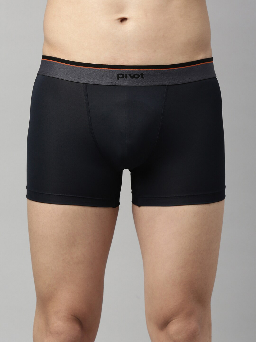 pivot Men Navy Blue Solid Trunks P2MIWT22-025-Navy