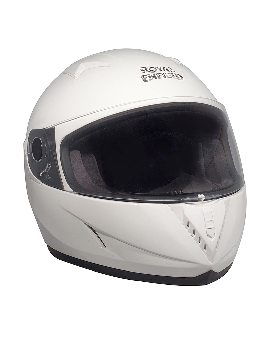 royal enfield white helmets