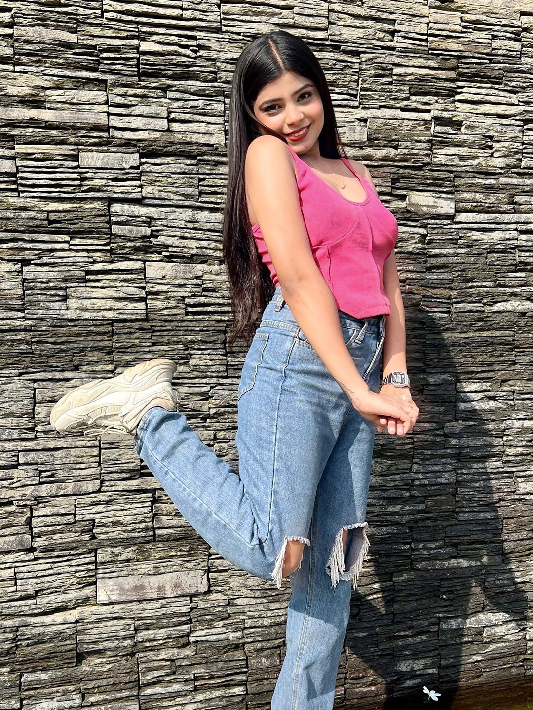 STREET 9 Corset Crop Top