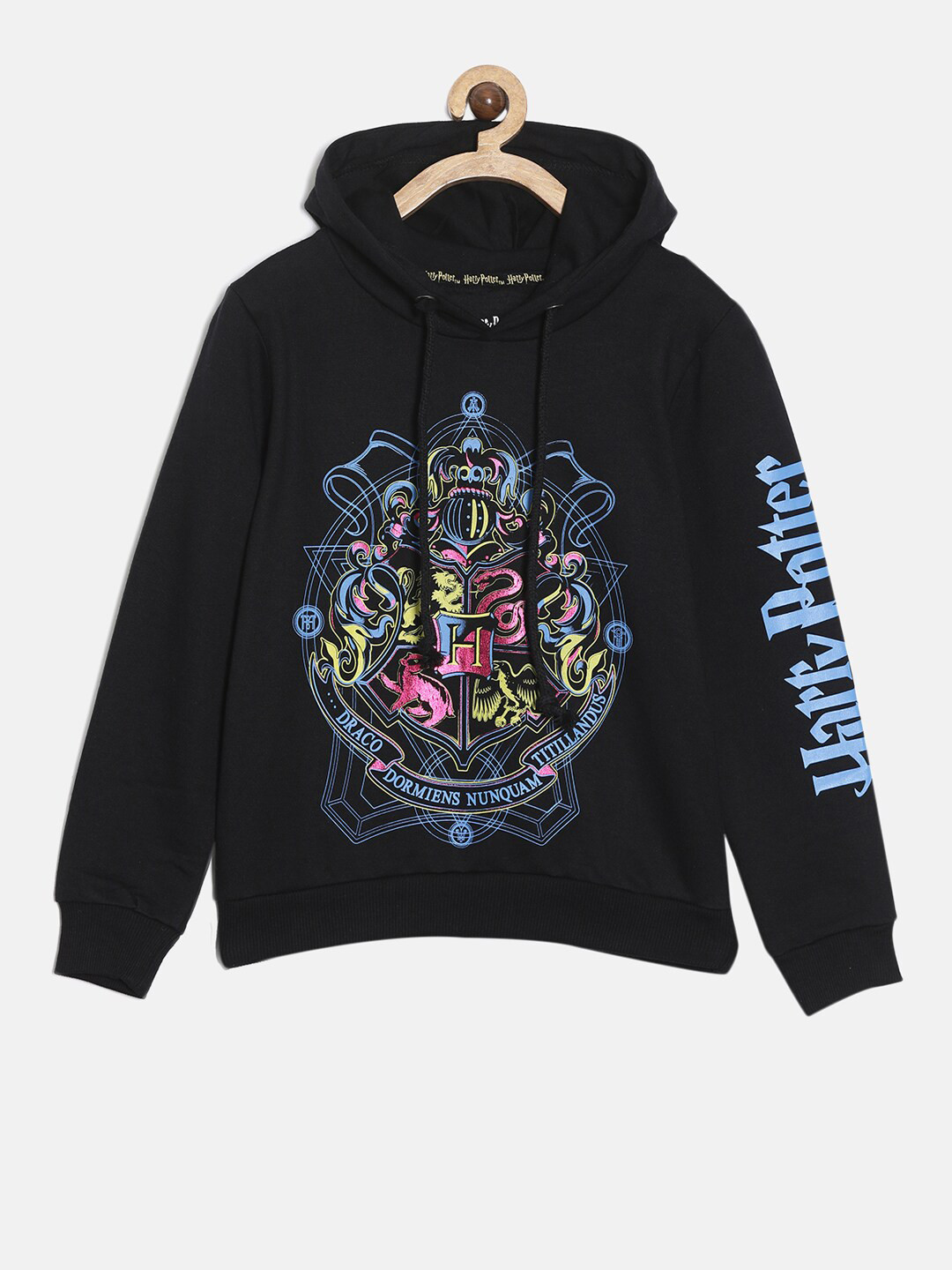 Kids Unisex Harry Potter Printed Hooded Cotton Sweatshirt