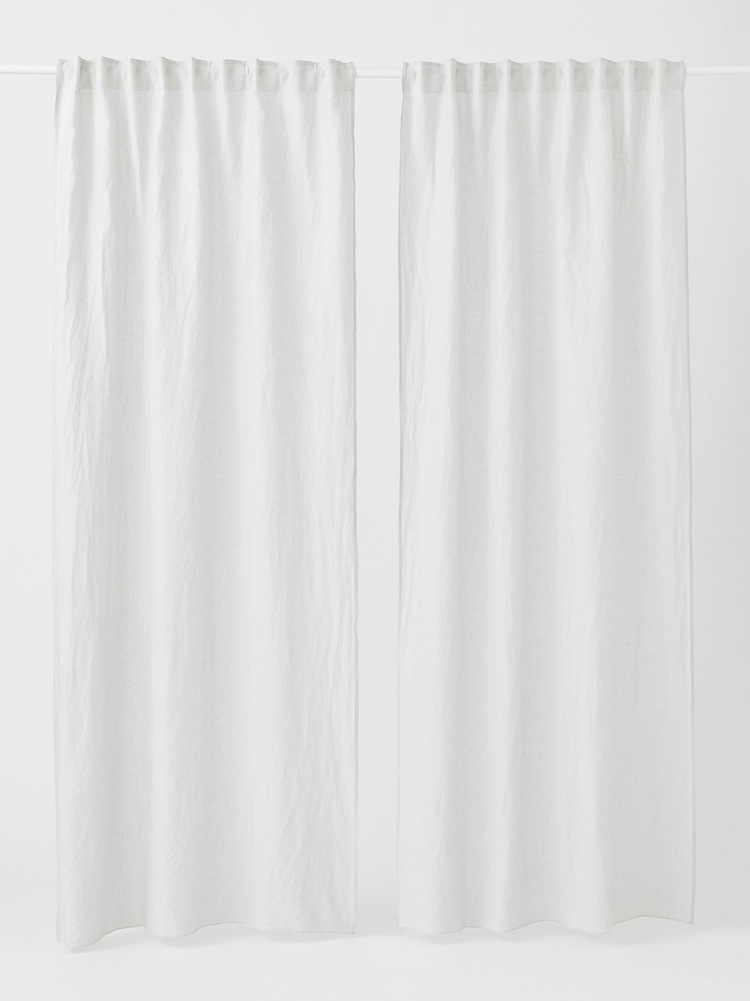 H&M Grey 2-pack Multiway Linen Curtains