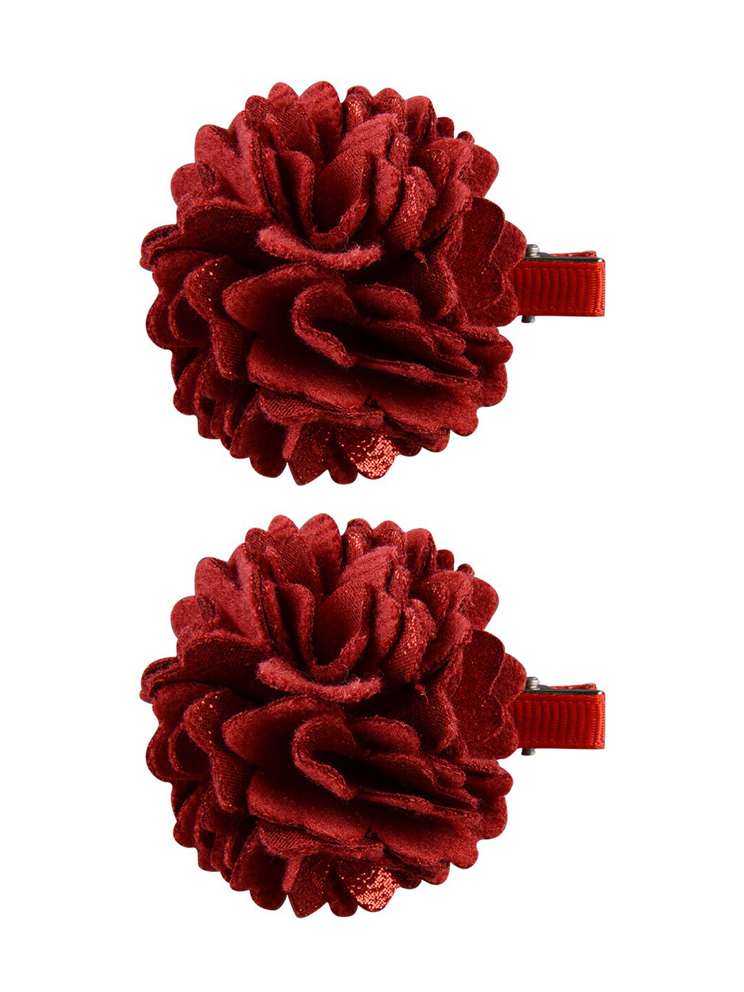 Aye Candy Girls Red Set of 2 Alligator Hair Clip