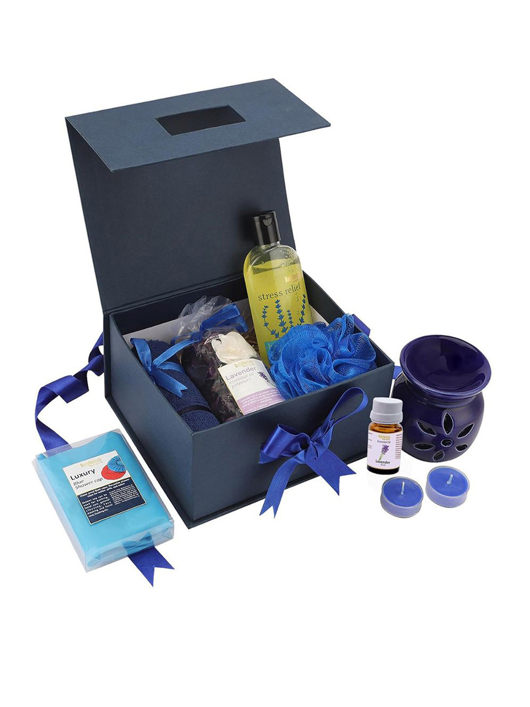 BodyHerbals 7 Pcs Lavender Bath & Body Spa Set