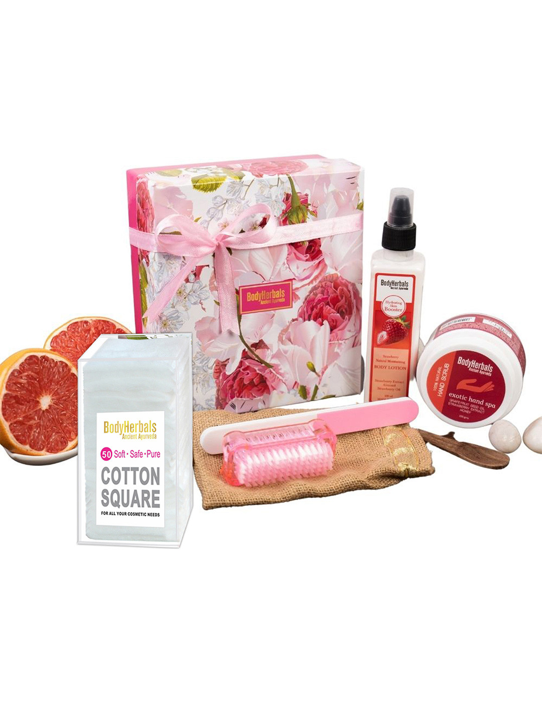 BodyHerbals 7 Pcs Natural Hand Spa Collections Gift Set