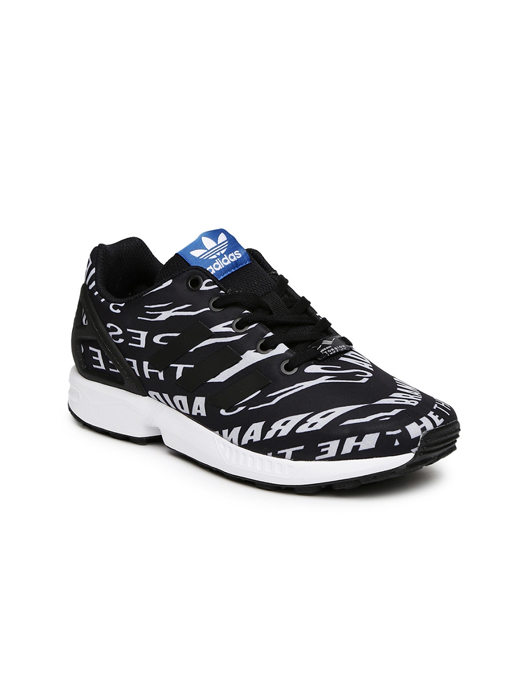 Adidas black zx flux unisex clearance youth