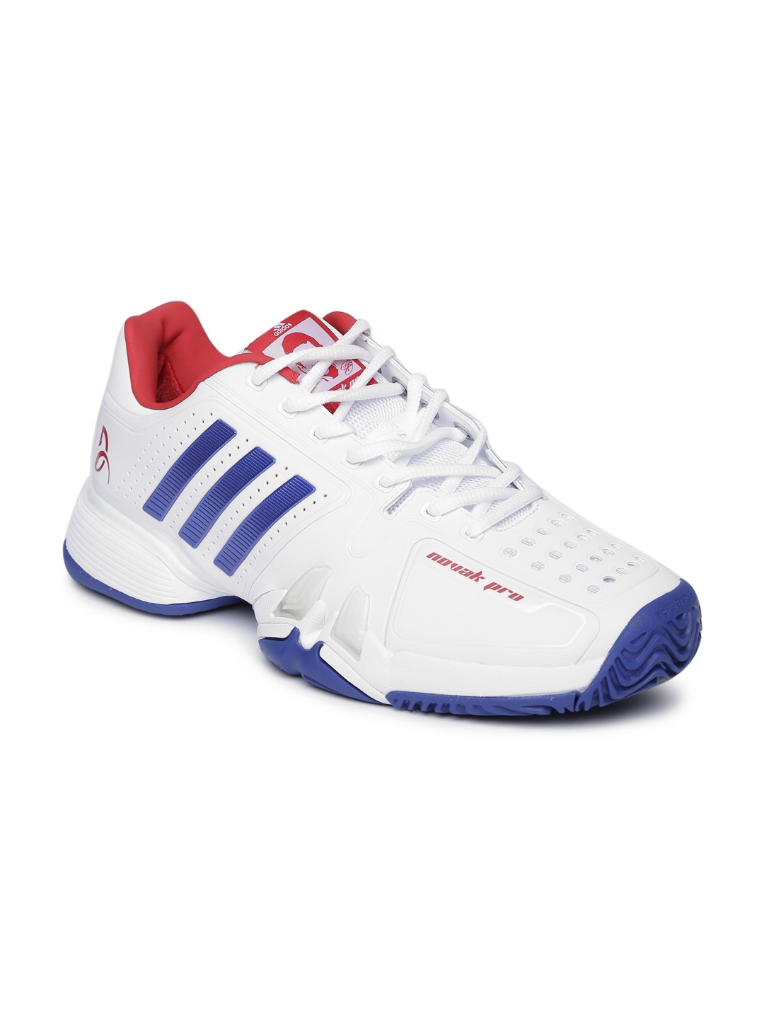 afstand tack Planeet Buy ADIDAS Men White Novak Pro Tennis Shoes - Sports Shoes for Men 1731439  | Myntra