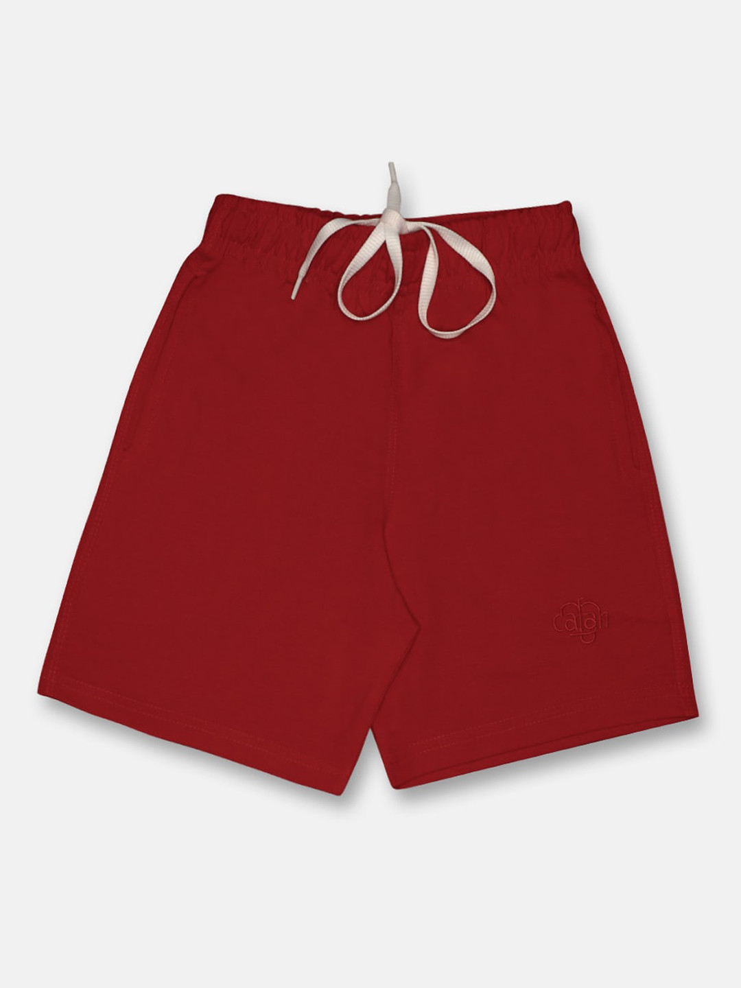 CHIMPRALA Boys Red Outdoor Antimicrobial Technology Shorts