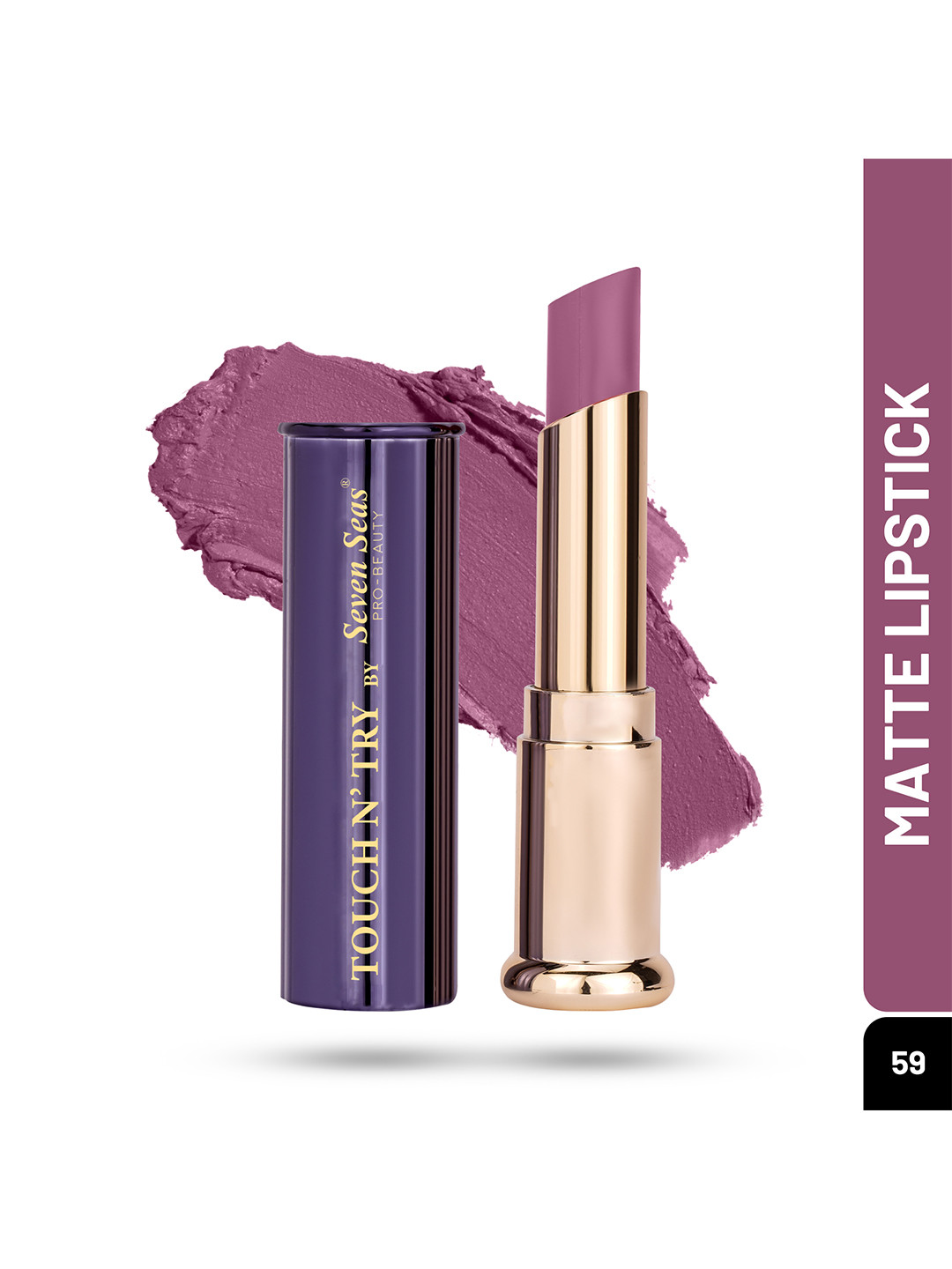Seven Seas Touch N Try Lip Matte Lipstick - Turkish Rose