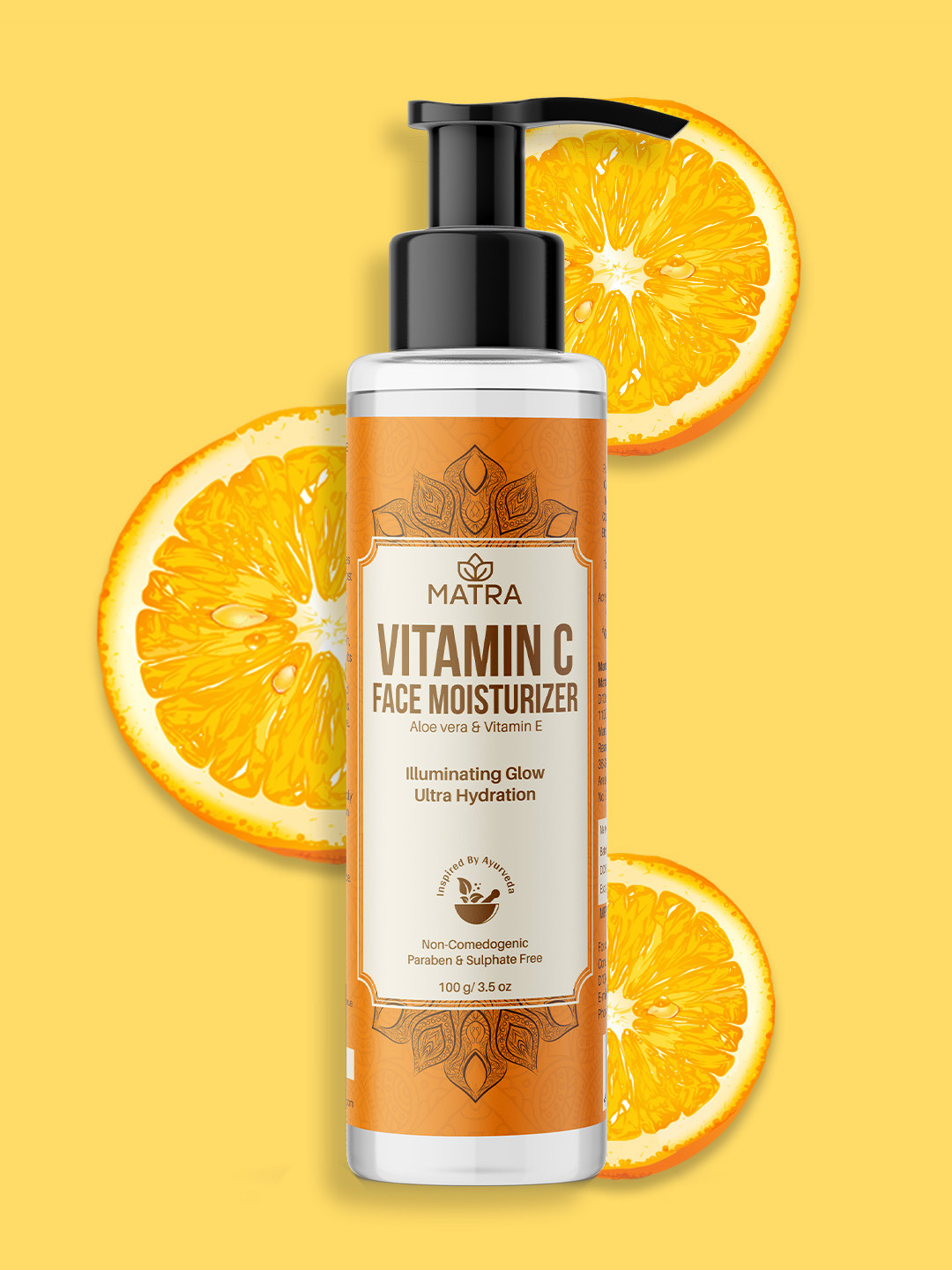 MATRA Vitamin C Face Moisturizer for Ultra Hydration and Illuminating Glow - 100 g
