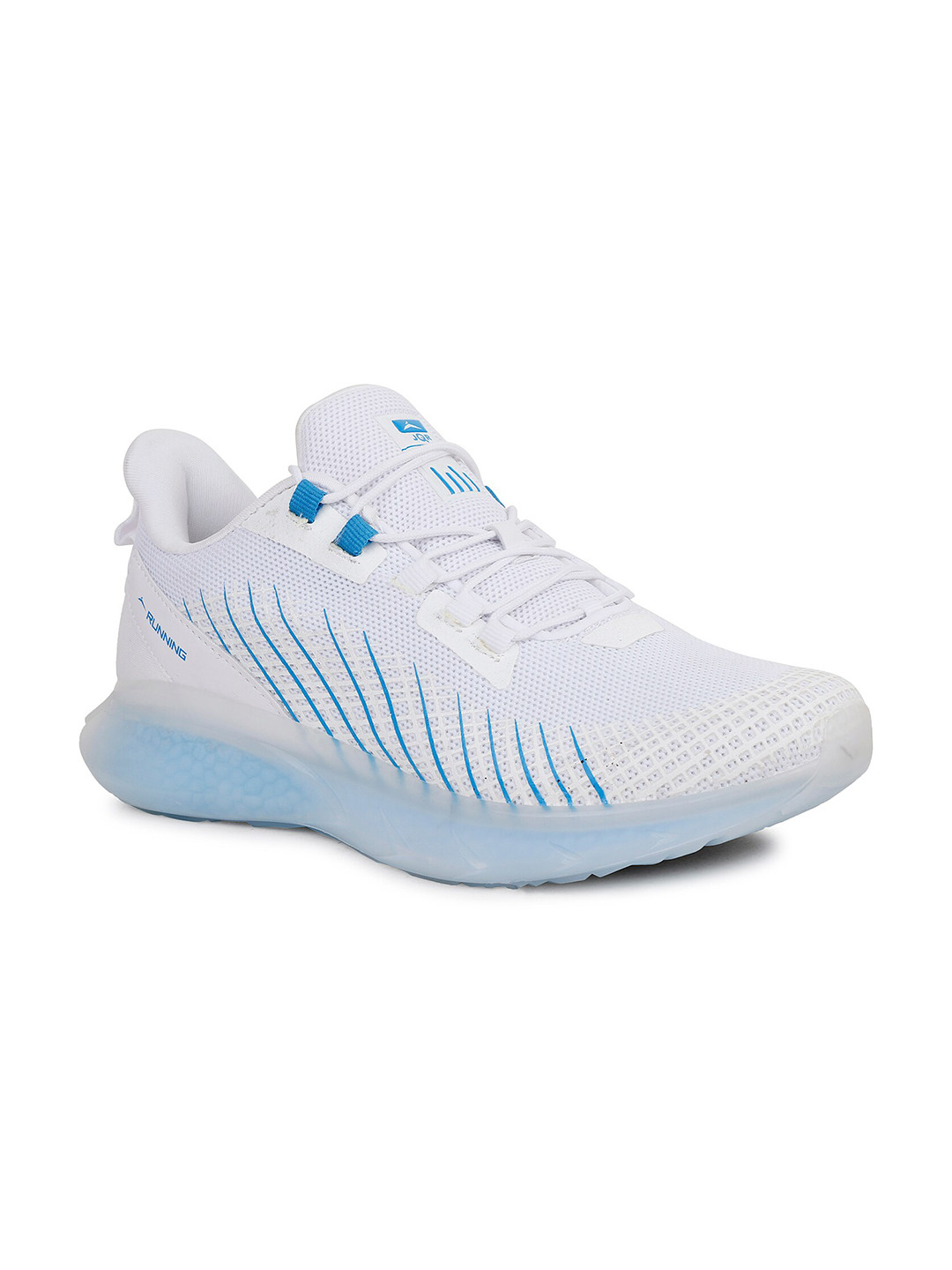 JQR Men BOUNCER White Mesh Running Shoes