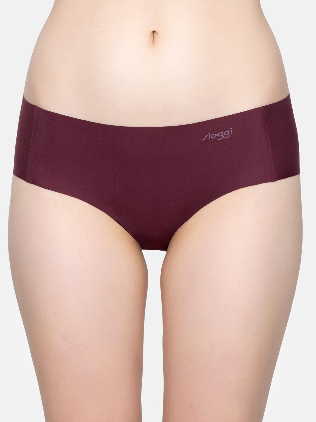 Sloggi Women Maroon Zero Feel Hipster Ultra Light Seamless Brief 10186739  95