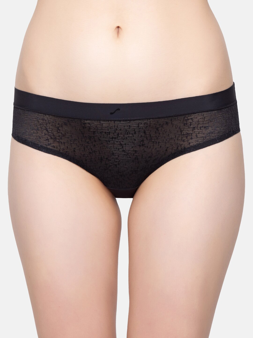 Sloggi Women Black Soft Anti-Odor Seamless Hipster Brief
