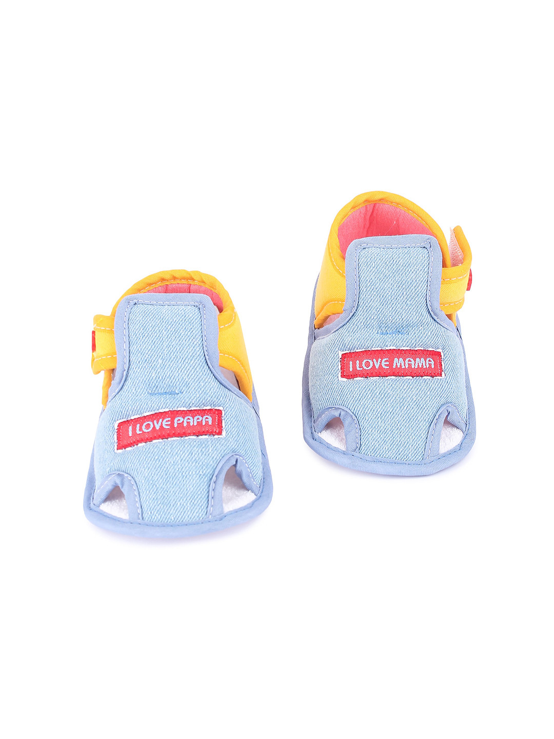 Butterthief Kids Blue & Yellow Comfort Sandals