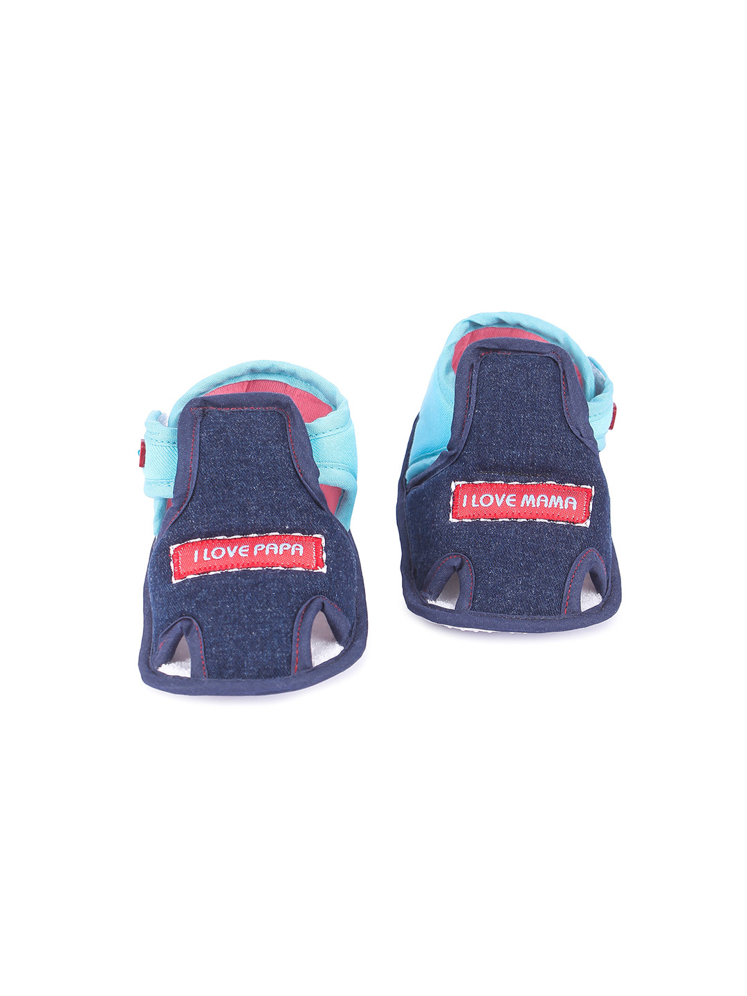 Butterthief Kids Navy Blue & Pink Comfort Sandals