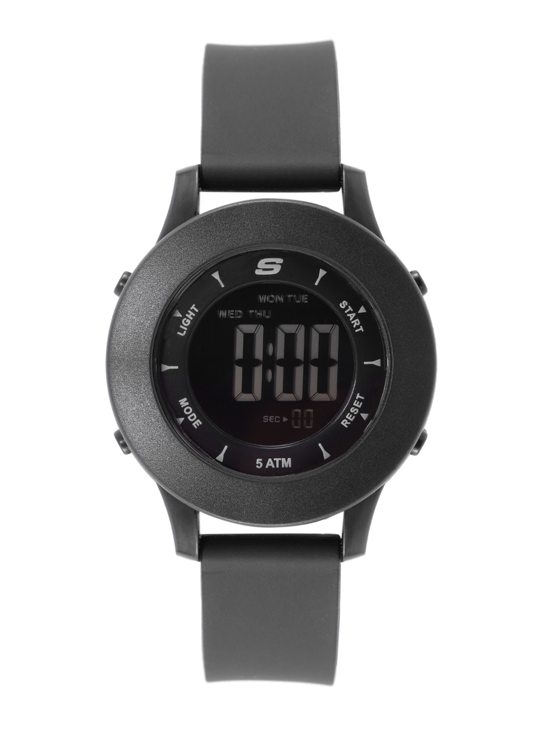 Skechers Women Black Dial & Straps Rosencrans Digital Watch SR6141