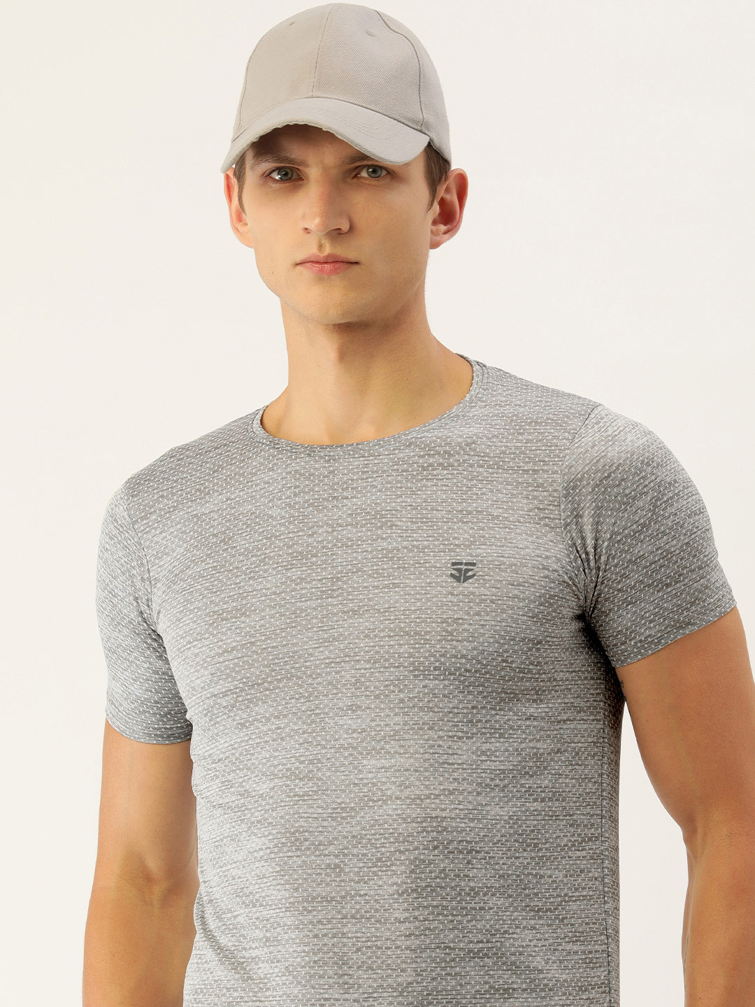 Sports52 wear Self Design Dri-Fit Training T-shirt