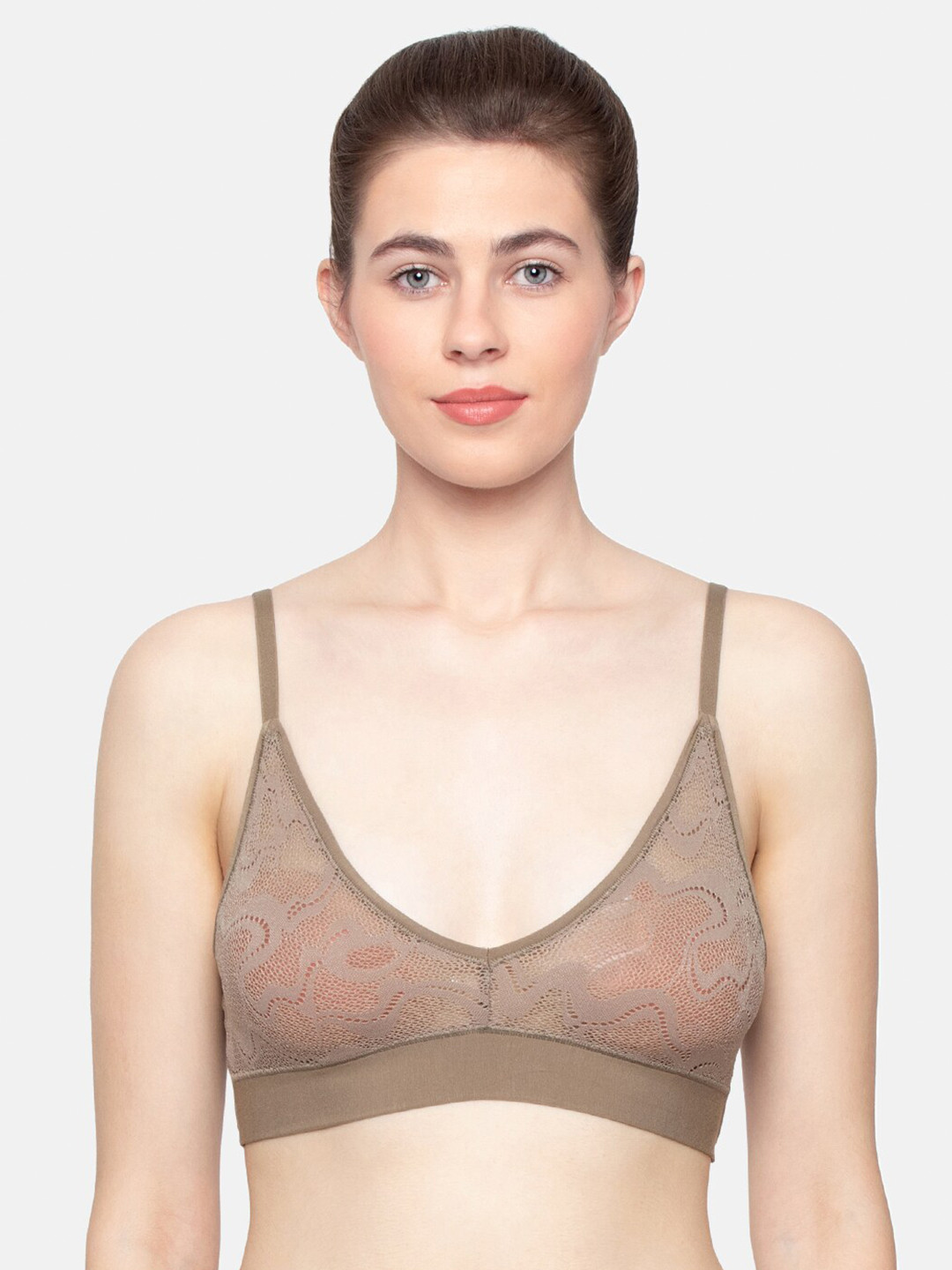 Sloggi Grey Non Padded Non Wired Bralette Bra