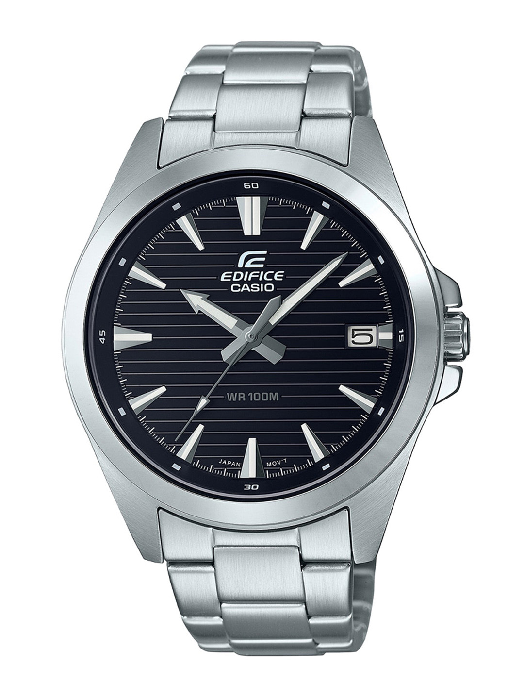 CASIO Men Printed Dial & Bracelet Style Straps Analogue Watch-ED535 EFV-140D-1AVUDF