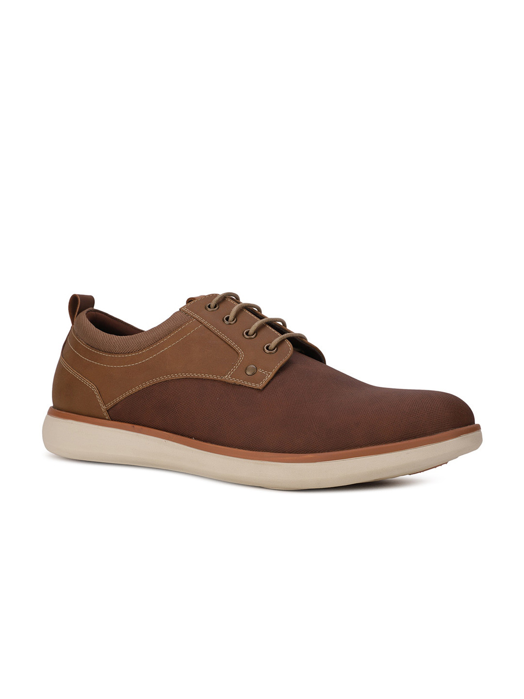 Bata comfit Men Brown Derbys Shoes