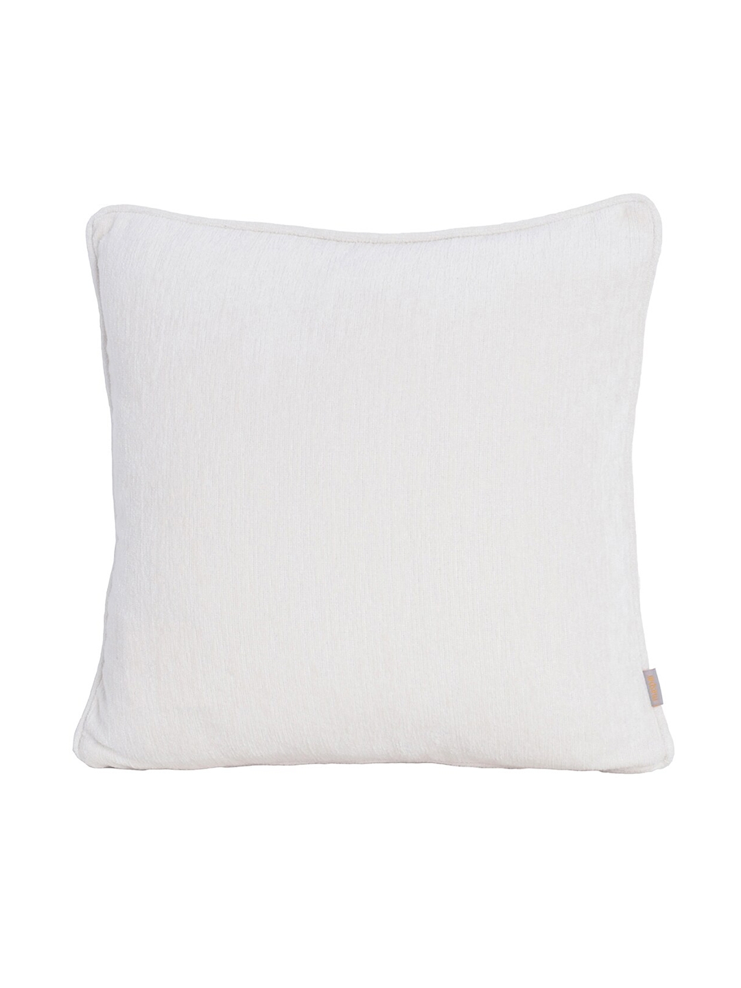 MASPAR Beige Solid Pure Cotton Square Cushion Cover